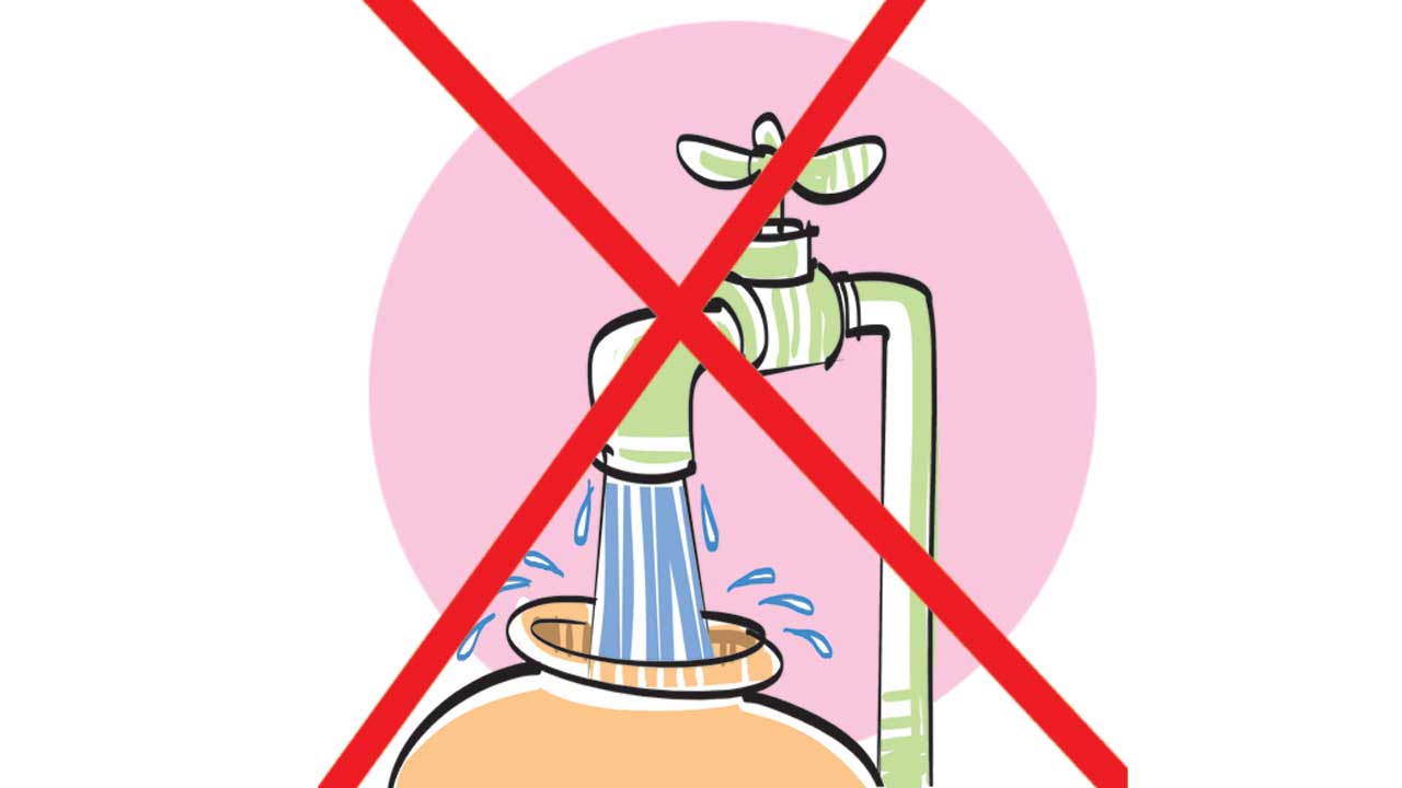 తాగునీటి సరఫరాలో అంతరాయం