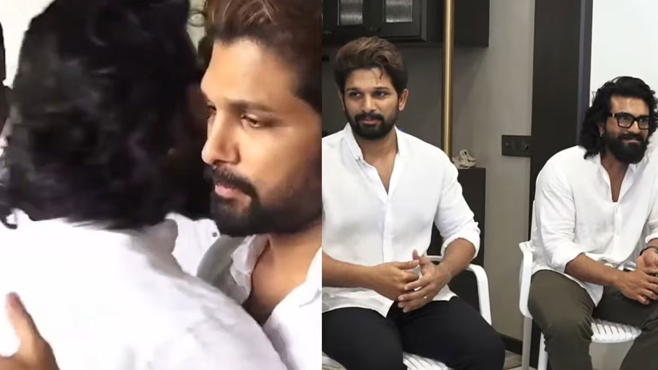 Allu Arjun | రామ్ చరణ్‌కు అల్లు అర్జున్  బెస్ట్ విషెస్ ..గ‌ర్వం, ఆనందం చిరంజీవి ముఖంలో స్పష్టంగా క‌నిపిస్తున్నాయి