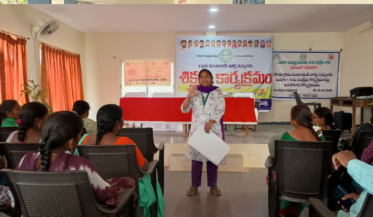 Dharmaram | గ్రామాల అభివృద్ధి అందరి బాధ్యత.. మహిళా సాధికారత కేంద్రం కోఆర్డినేటర్ అరుణ