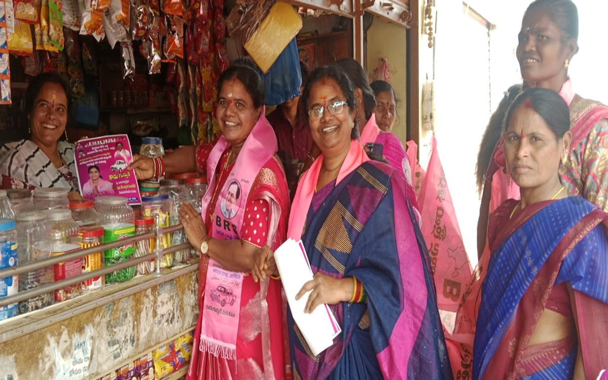 దేవరకొండ మున్సిపాలిటీలో బీఆర్ఎస్ అభ్య‌ర్థుల‌ ప్రచారం