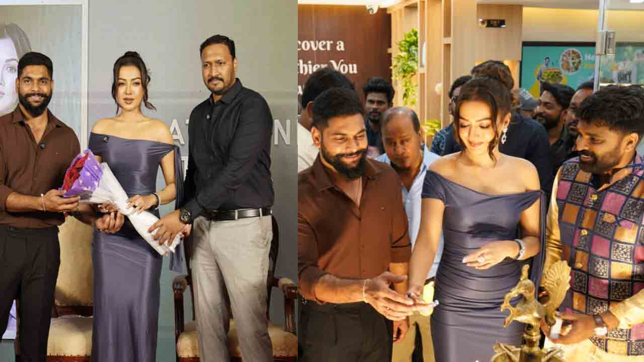 Catherine Tresa | హిమ‌య‌త్‌న‌గ‌ర్‌లో ‘కలర్స్ హెల్త్ కేర్ 2.O’ ప్రారంభించిన‌ హీరోయిన్ కేథరీన్ థెరీసా