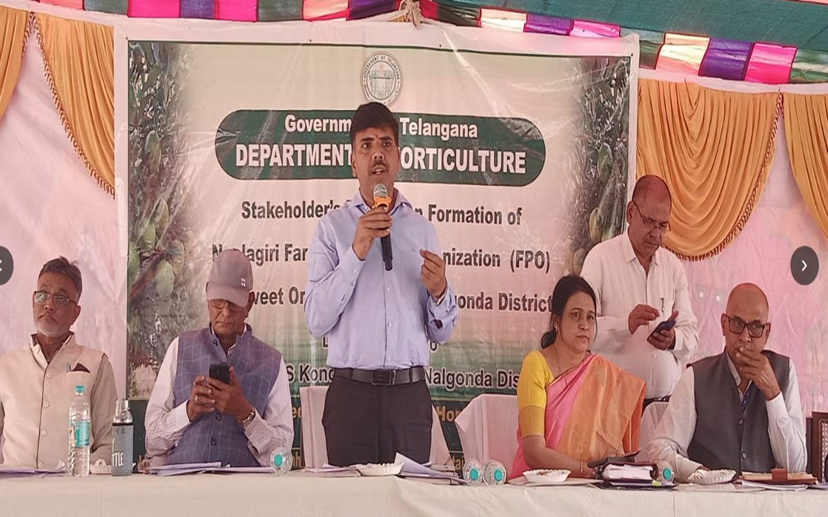 ‘బ‌త్తాయి రైతులు సంఘ‌టితంగా వ‌స్తే ఎఫ్‌పీఓ ఏర్పాటుకు ప‌రిశీల‌న‌’