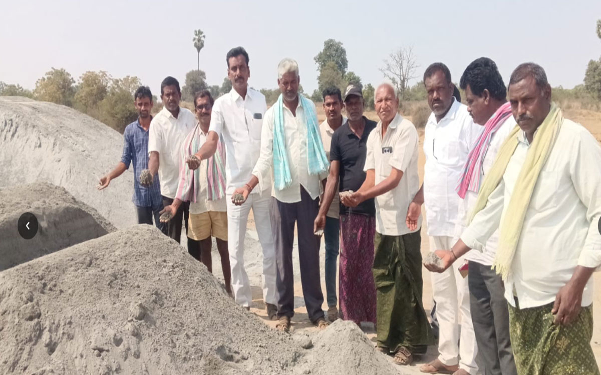 Vengalaraya Sagar : నాసిరకంగా అలుగు నిర్మాణ పనులు