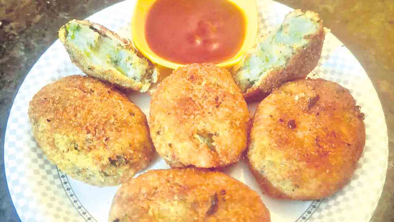 చిలగడ దుంప కట్లెట్‌