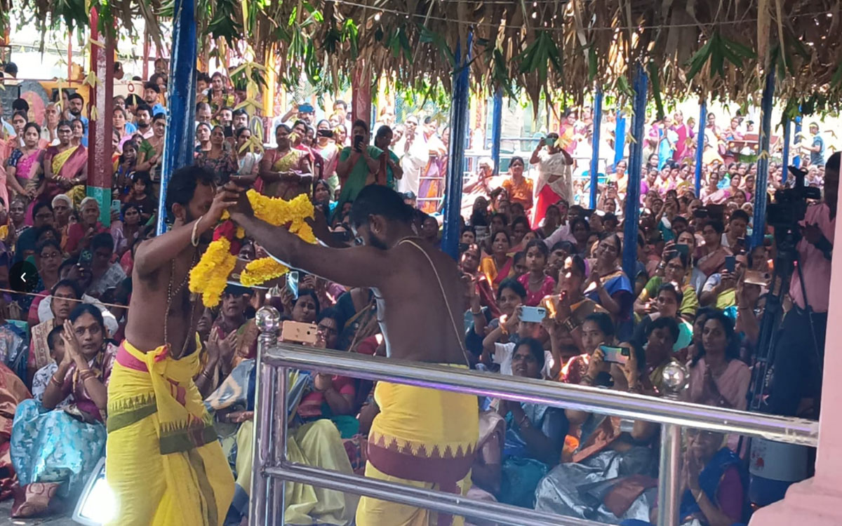 సెవెన్ ఇంక్లైన్ గుట్టపై ఘనంగా వేంక‌టేశ్వర స్వామి కల్యాణం