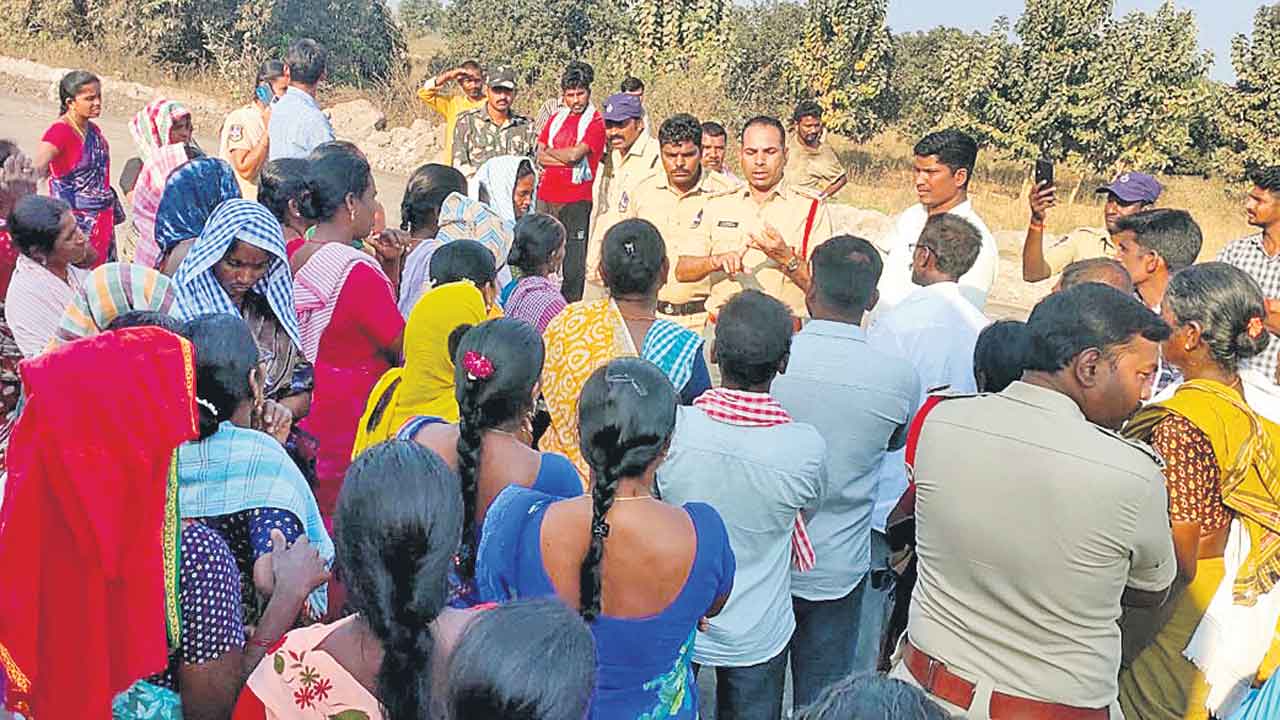 తాడిచెర్ల ఓపెన్‌కాస్టు గని దిగ్బంధం