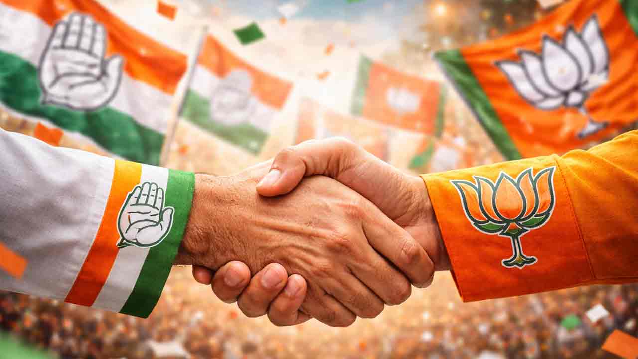 Municipal Elections | కాంగ్రెస్‌, కమలం హగ్గింగ్‌.. 12కుపైగా మున్సిపాలిటీల్లో బీజేపీతో జతకడుతున్న కాంగ్రెస్‌!