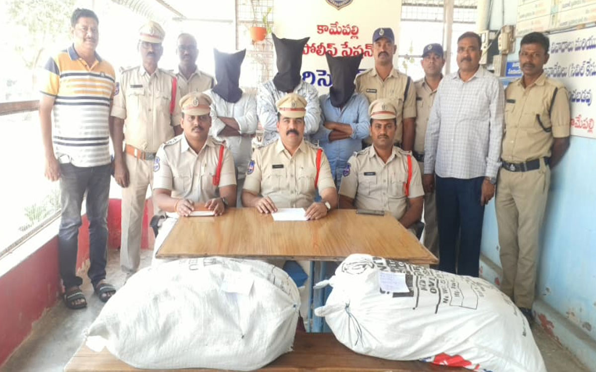 ట్రాన్స్‌ఫార్మ‌ర్స్ కాప‌ర్ వైర్ల దొంగ‌లు ముగ్గురు అరెస్ట్