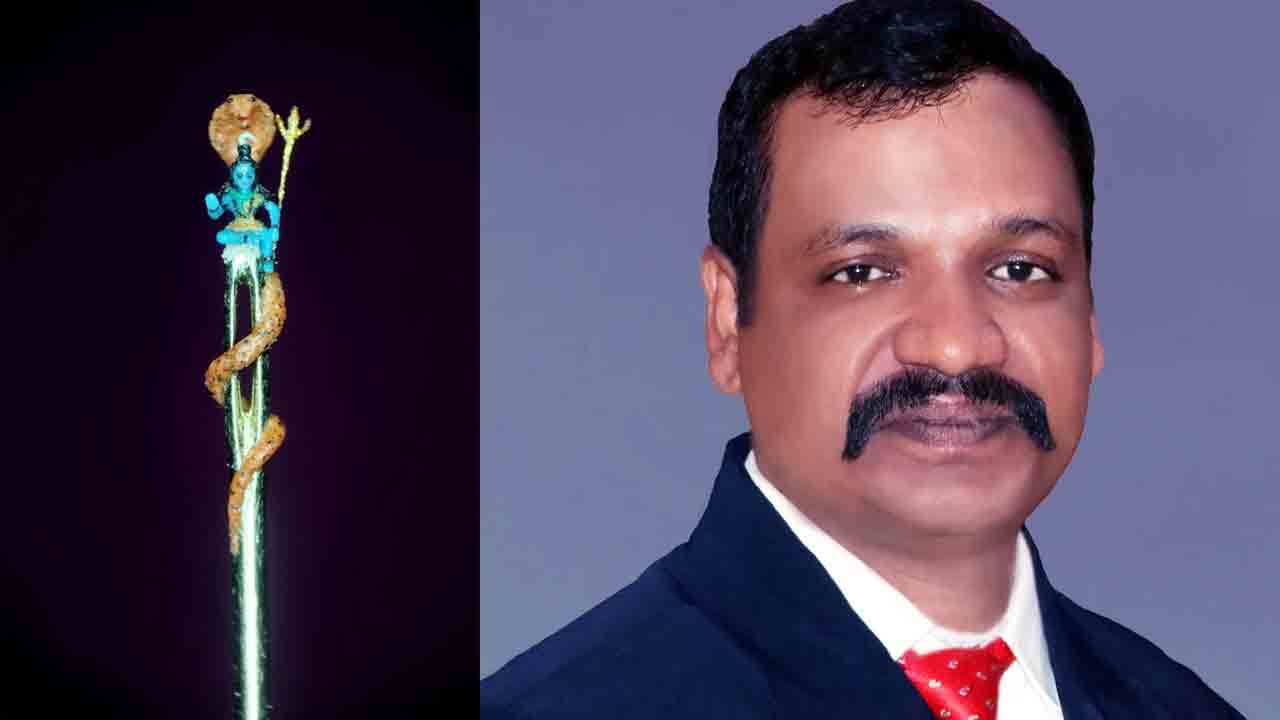 Shiva on Needle | సూది మొనపై శివలింగం.. మహాశివరాత్రి వేళ అద్భుతం..!