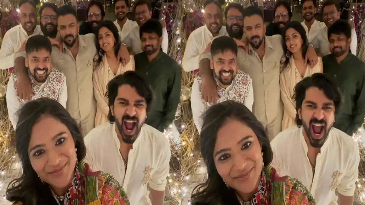 Virosh | విజయ్-రష్మిక పెళ్లిలో మెరిసిన ఈషా రెబ్బ-తరుణ్ భాస్కర్ .. త్వ‌ర‌లో వీరి పెళ్లి కూడా జ‌ర‌గ‌నుందా?