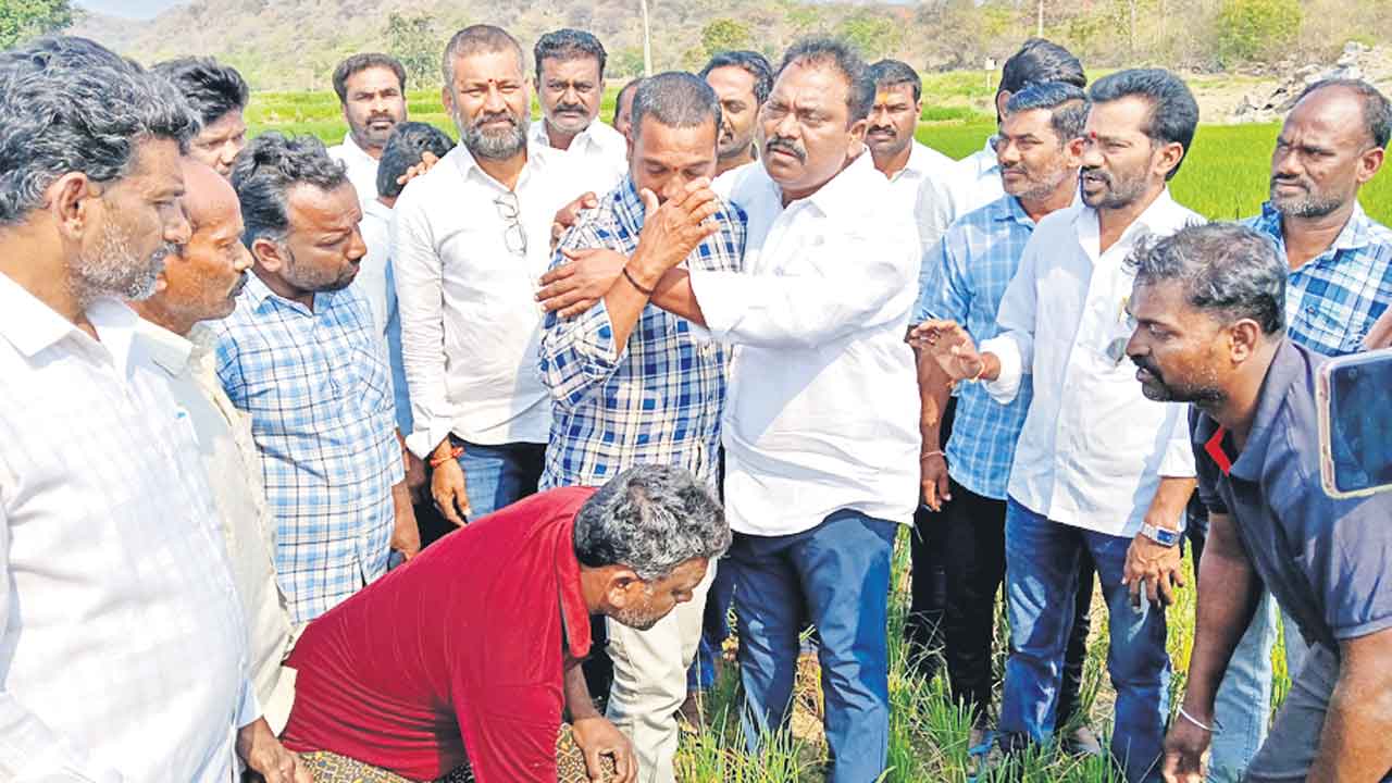కాంగ్రెస్‌ అంటేనే కరువు