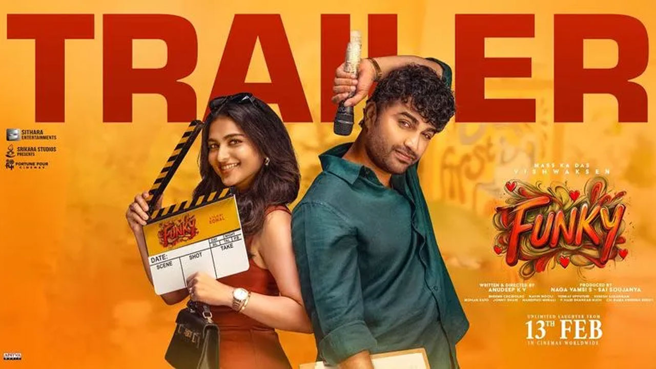 Funky Trailer | నవ్వుల పండుగకు సిద్ధమైన విశ్వక్ సేన్ ‘ఫంకీ’… అనుదీప్ మార్క్ కామెడీతో ట్రైలర్ అదిరింది