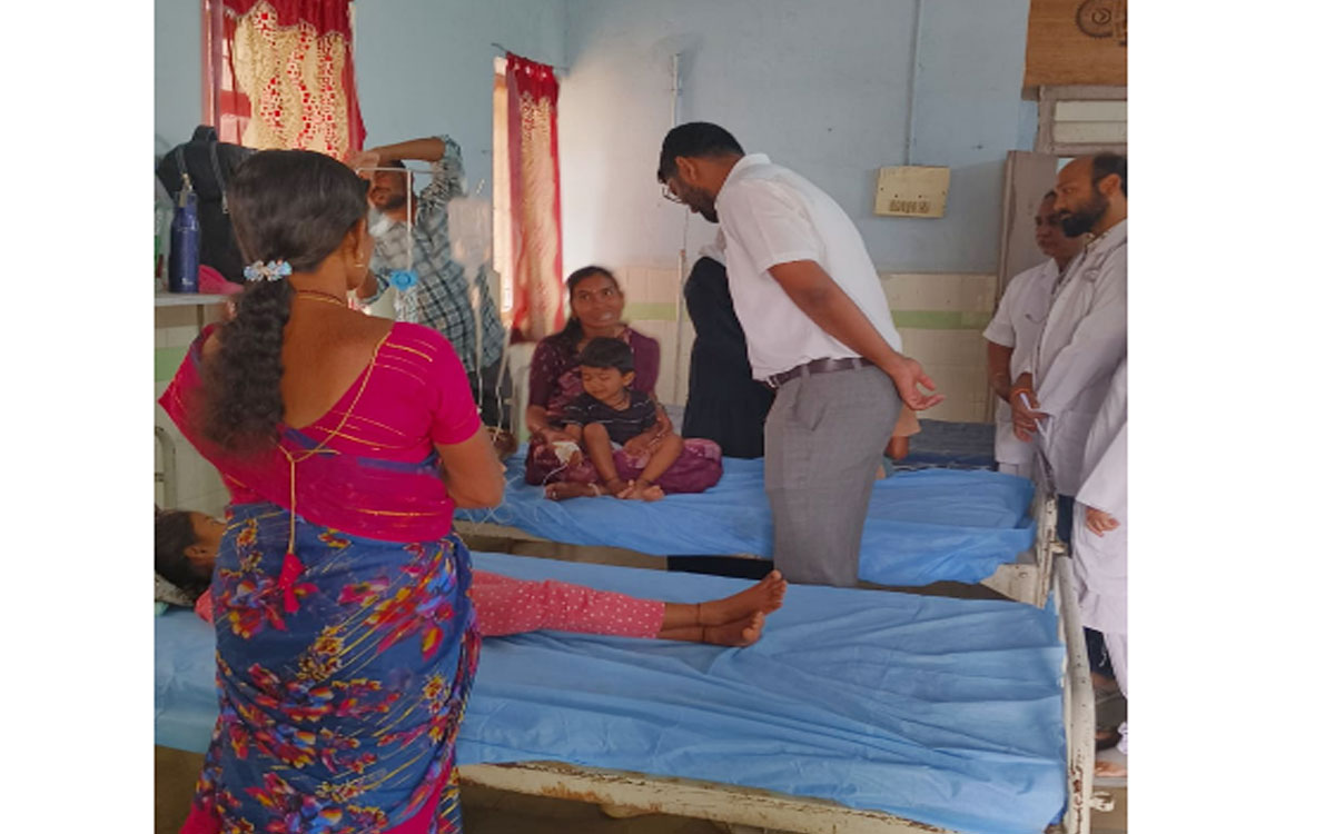 నాణ్యమైన వైద్య సేవలతో ప్రజల విశ్వాసం పెంచాలి : కలెక్టర్ జితేష్ వి.పాటిల్‌