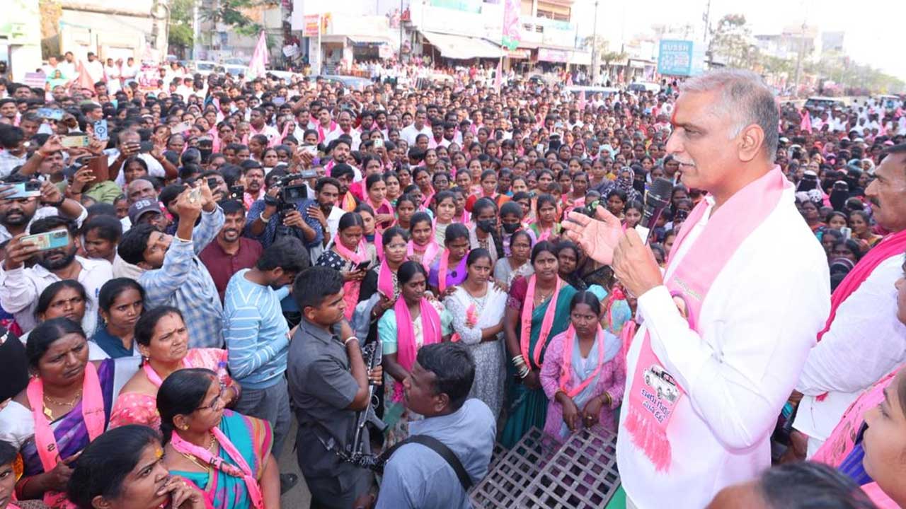 Harish Rao | బూతుల ముఖ్యమంత్రికి ఓటుతో బుద్ధి చెప్పాలి.. తూప్రాన్‌ ఎన్నికల ప్రచారంలో హరీశ్‌రావు పిలుపు
