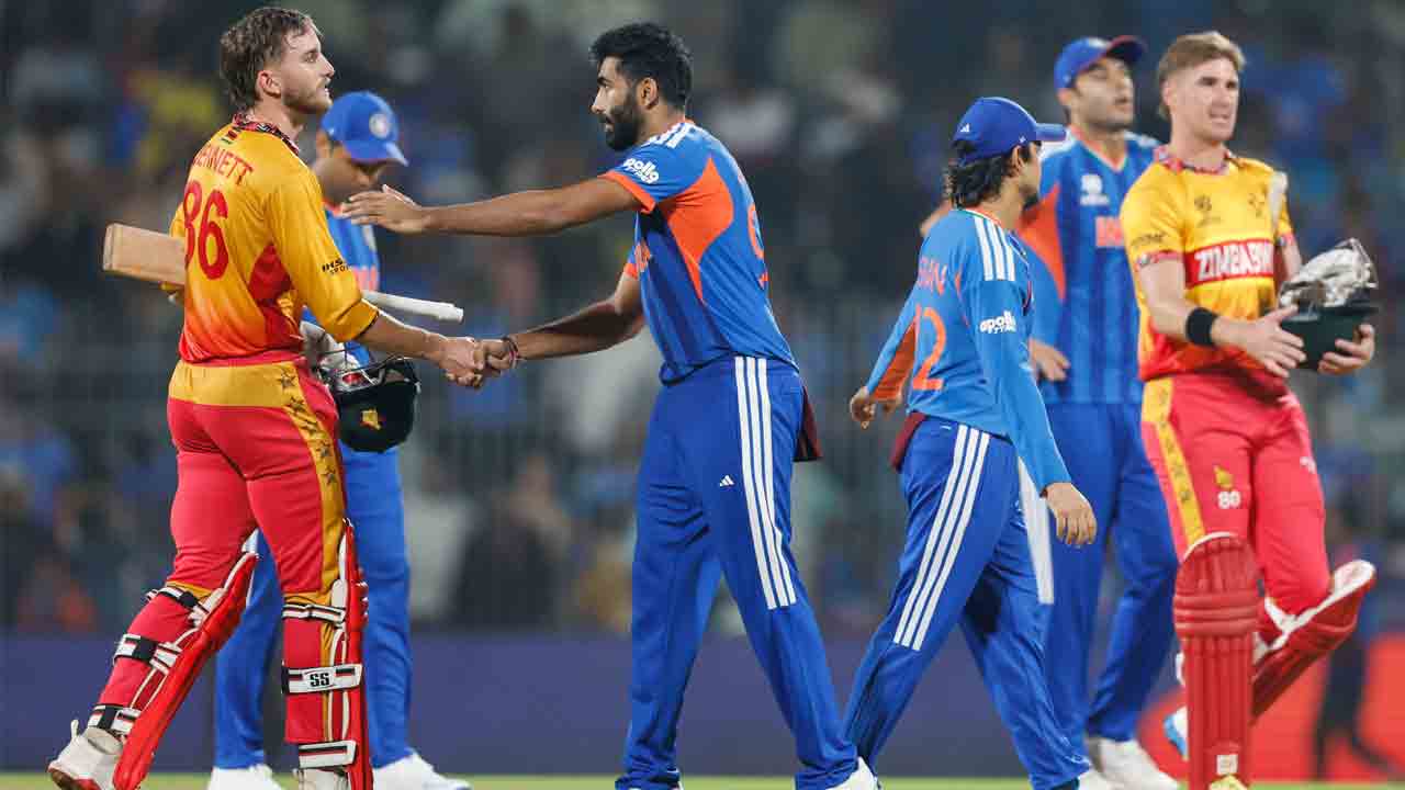 IND vs ZIM | పాండ్యా, అభిషేక్ మెరుపులు.. సెమీస్ రేసులో టీమిండియా..!