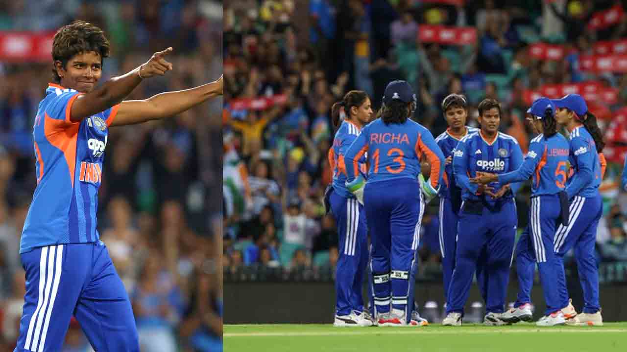 AUSW vs INDW | సిడ్నీలో అరుంధతి విశ్వరూపం.. తొలి టీ20లో ఆస్ట్రేలియాపై భారత్‌ ఘన విజయం..!