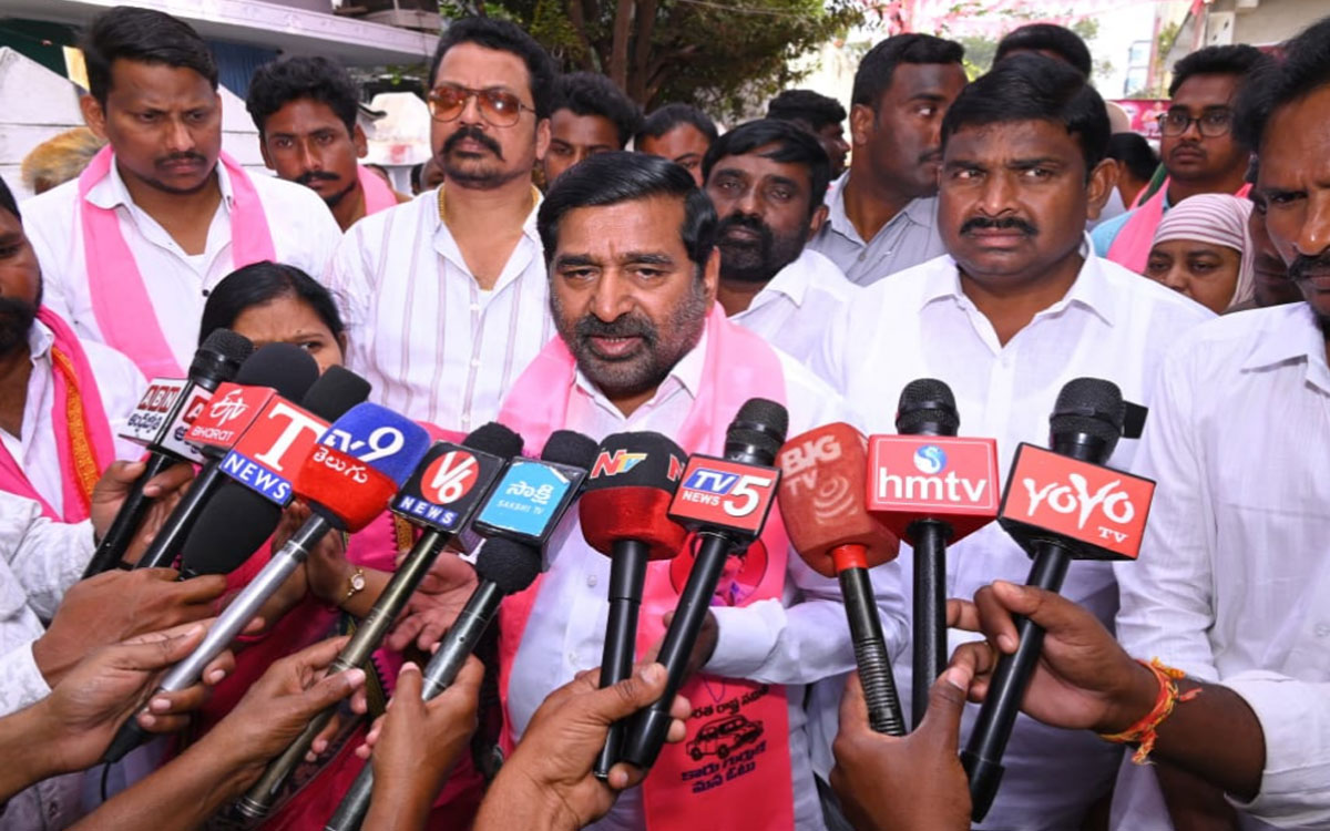 కాంగ్రెస్‌ది చెడగొట్టే పని తప్ప బాగు చేసే పని కాదు : మాజీ మంత్రి జగదీశ్‌ రెడ్డి