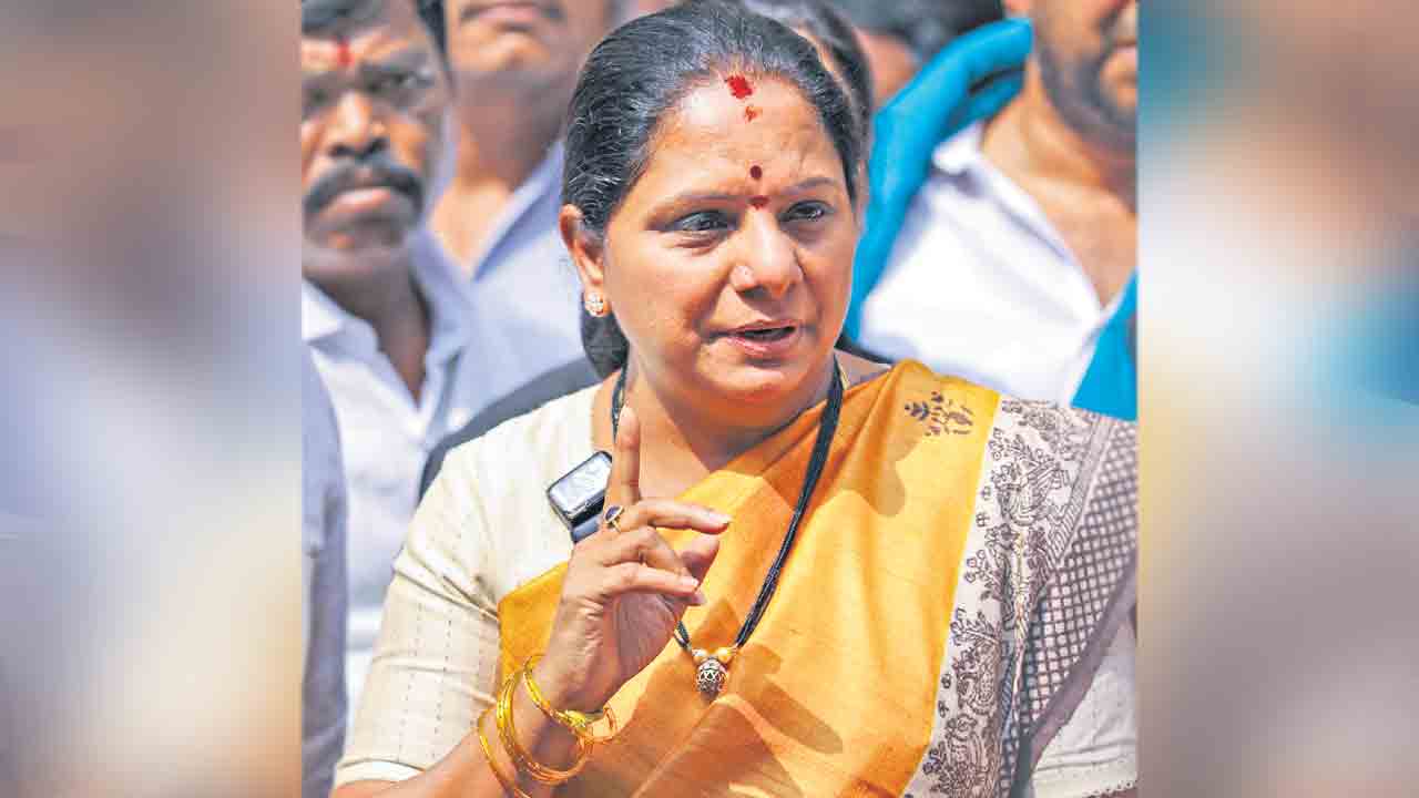 రాజకీయ కక్షతోనే నాపై లిక్కర్‌ కేసు.. మాజీ ఎమ్మెల్సీ కవిత