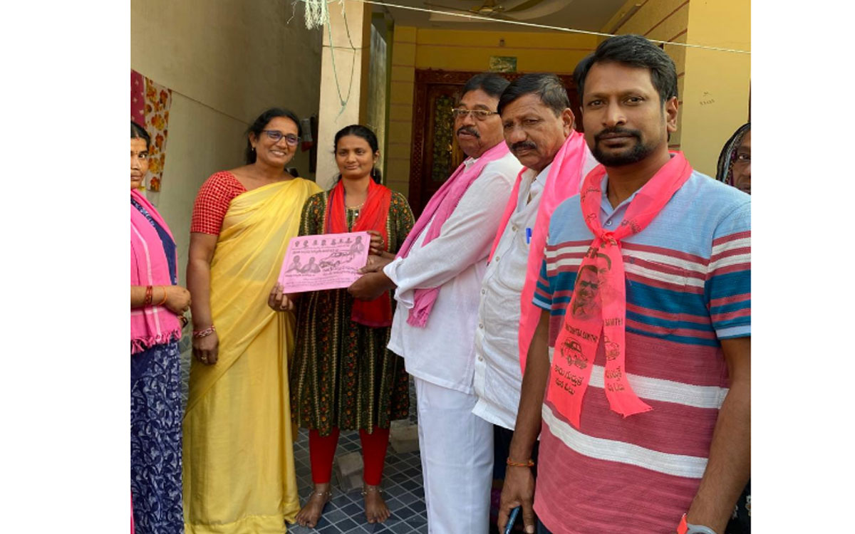 కోదాడ‌లో బీఆర్ఎస్ అభ్యర్థుల ముమ్మ‌ర ప్రచారం