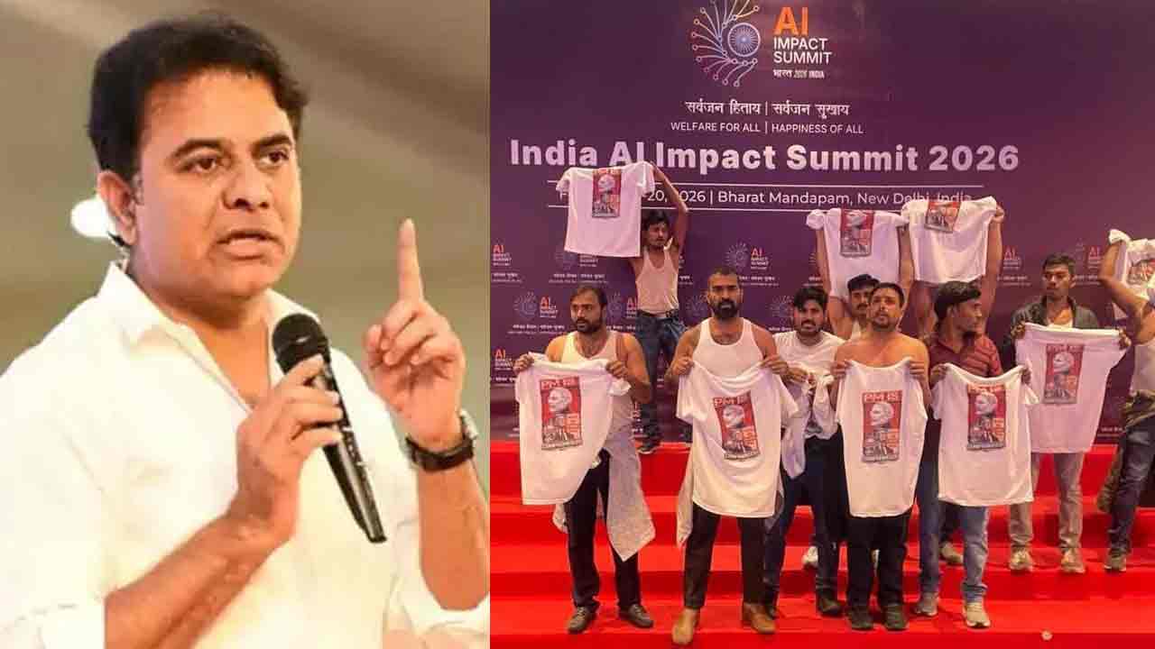 KTR | ఏఐ సమ్మిట్‌లో యూత్ కాంగ్రెస్ నిరసనలు.. తీవ్రంగా తప్పుబట్టిన కేటీఆర్