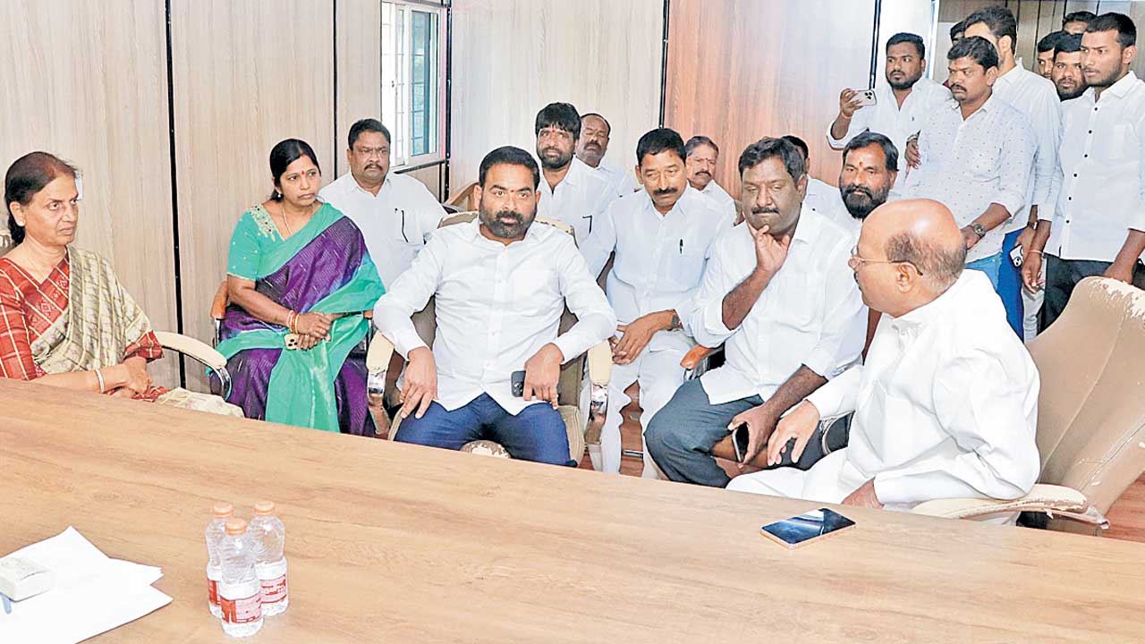 ఇబ్రహీంపట్నంలో హైడ్రామా..!