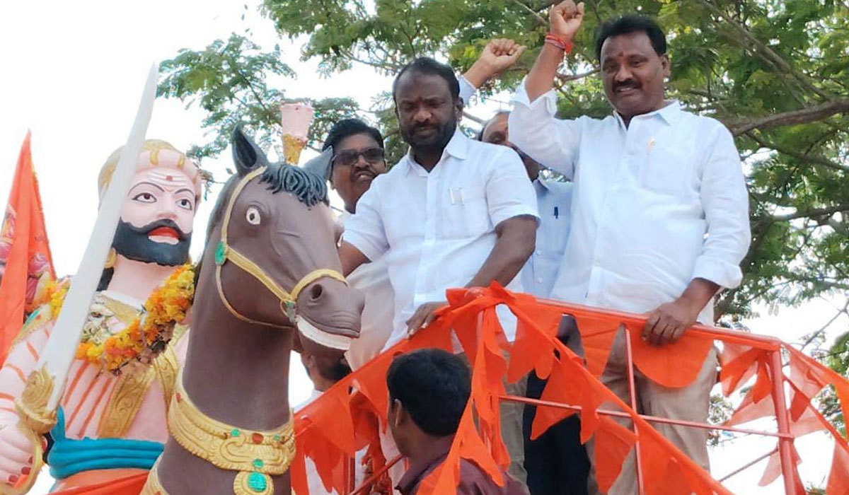 Mayor Mahankali Swamy | ఛత్రపతి వీరత్వం నేటి యువతకు ఆదర్శం.. రామగుండం మేయర్ మహంకాళి స్వామి