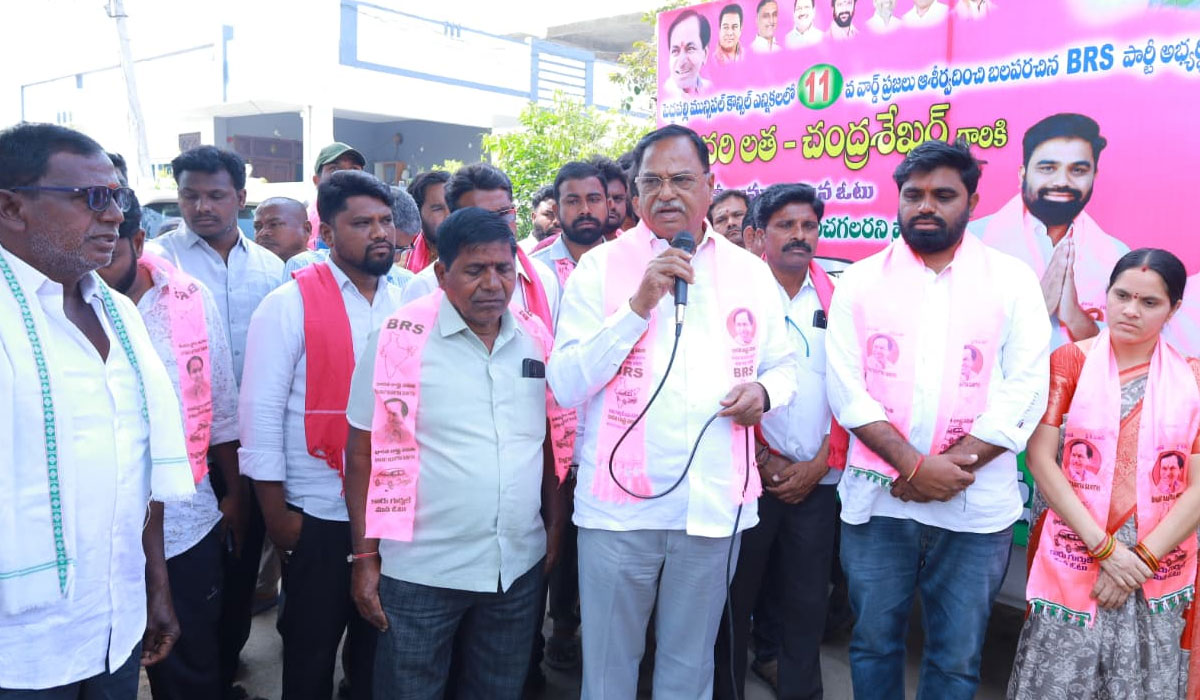 Dasari Manohar Reddy | కాంగ్రెసోళ్ల మాటలు నమ్మితే గోస పడుతరు.. మాజీ ఎమ్మెల్యే దాసరి మనోహర్‌రెడ్డి
