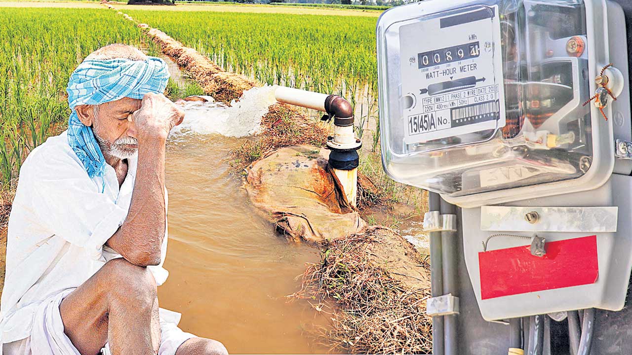 పనిచేయని మీటర్లు..50వేలు