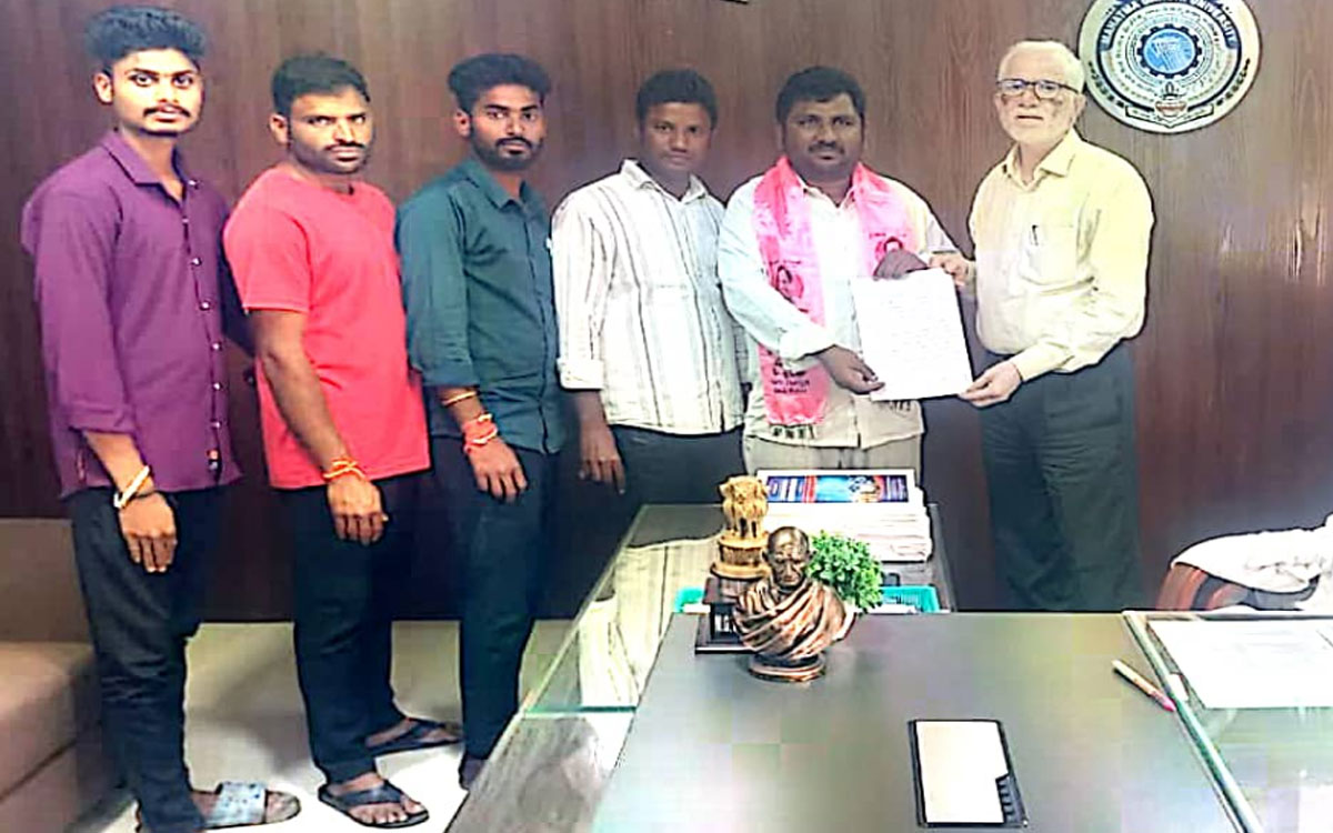 BRSV : ఎంజీయూ వీసీకి బీఆర్ఎస్‌వీ విన‌తి