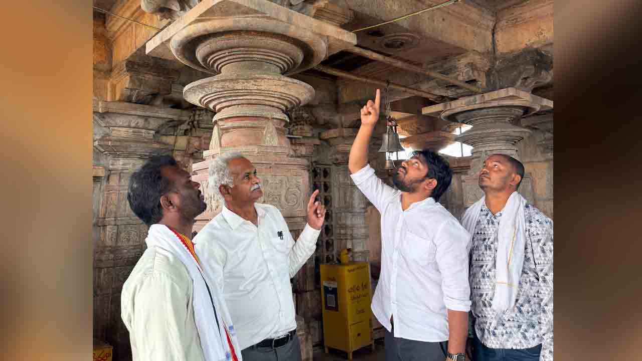 Dharmasagar | కాకతీయ కాలం నాటి చిత్రాలను పరిరక్షించాలి : ఈమని శివనాగిరెడ్డి