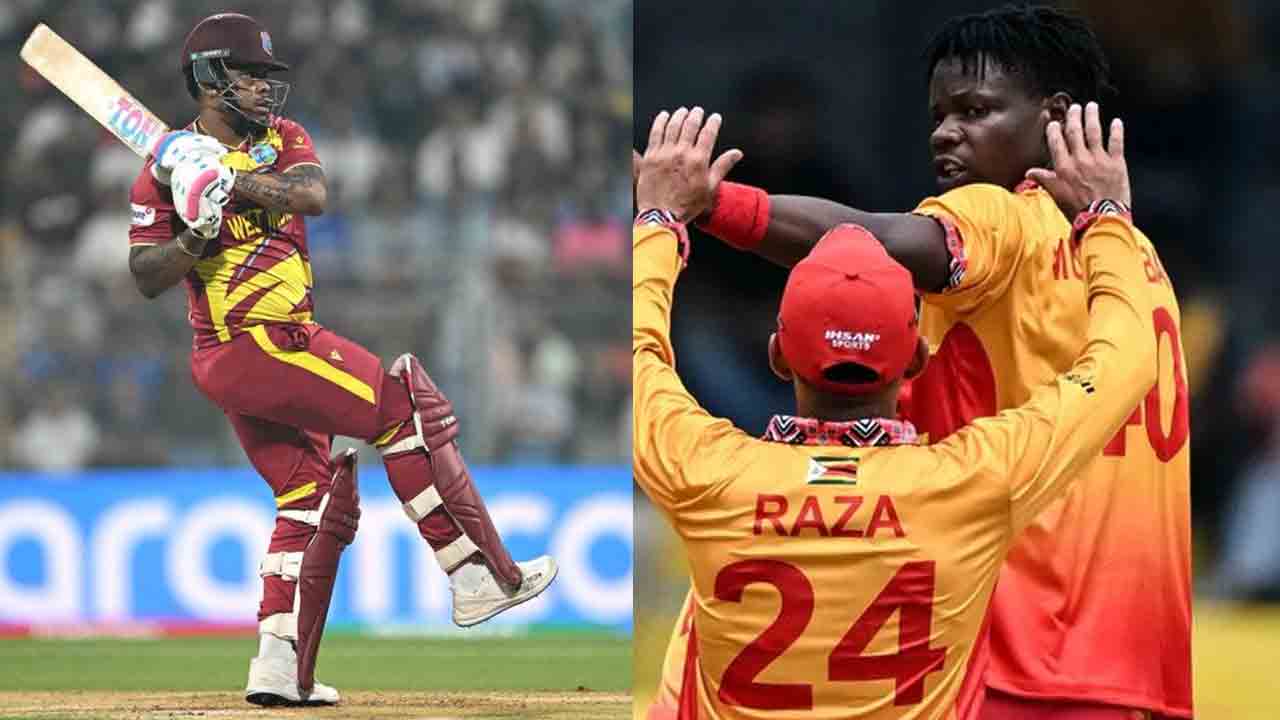 WI vs ZIM | బెన్నెట్ డైవింగ్ క్యాచ్.. పవర్ ప్లేలో విండీస్‌కు షాక్..!
