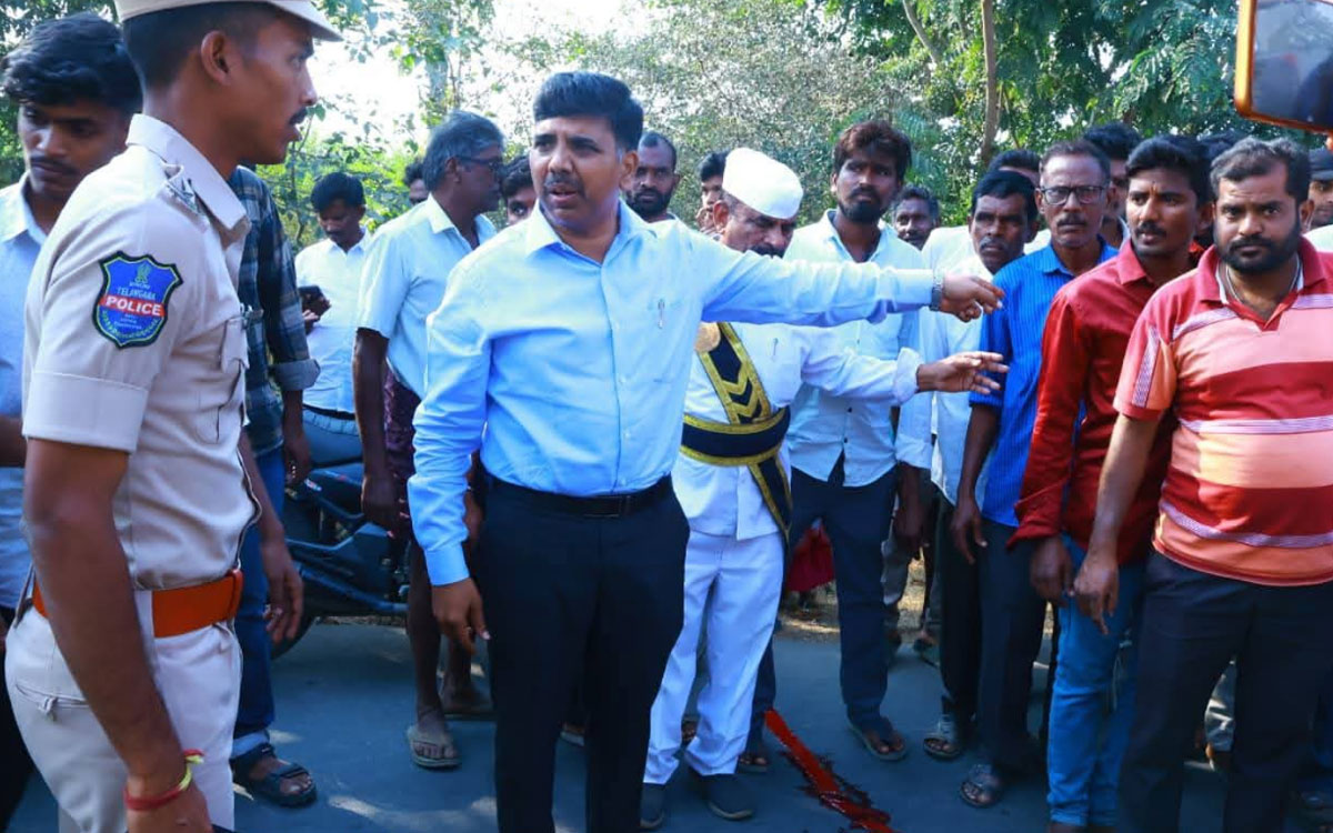 నల్లగొండ కలెక్టర్ మానవత్వం