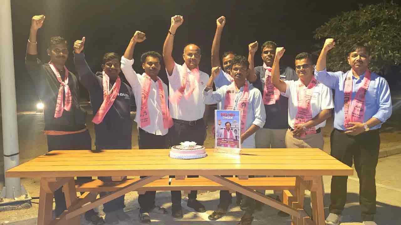 KCR Birthday | ఒమన్‌లో ఘనంగా కేసీఆర్ జన్మదిన వేడుకలు