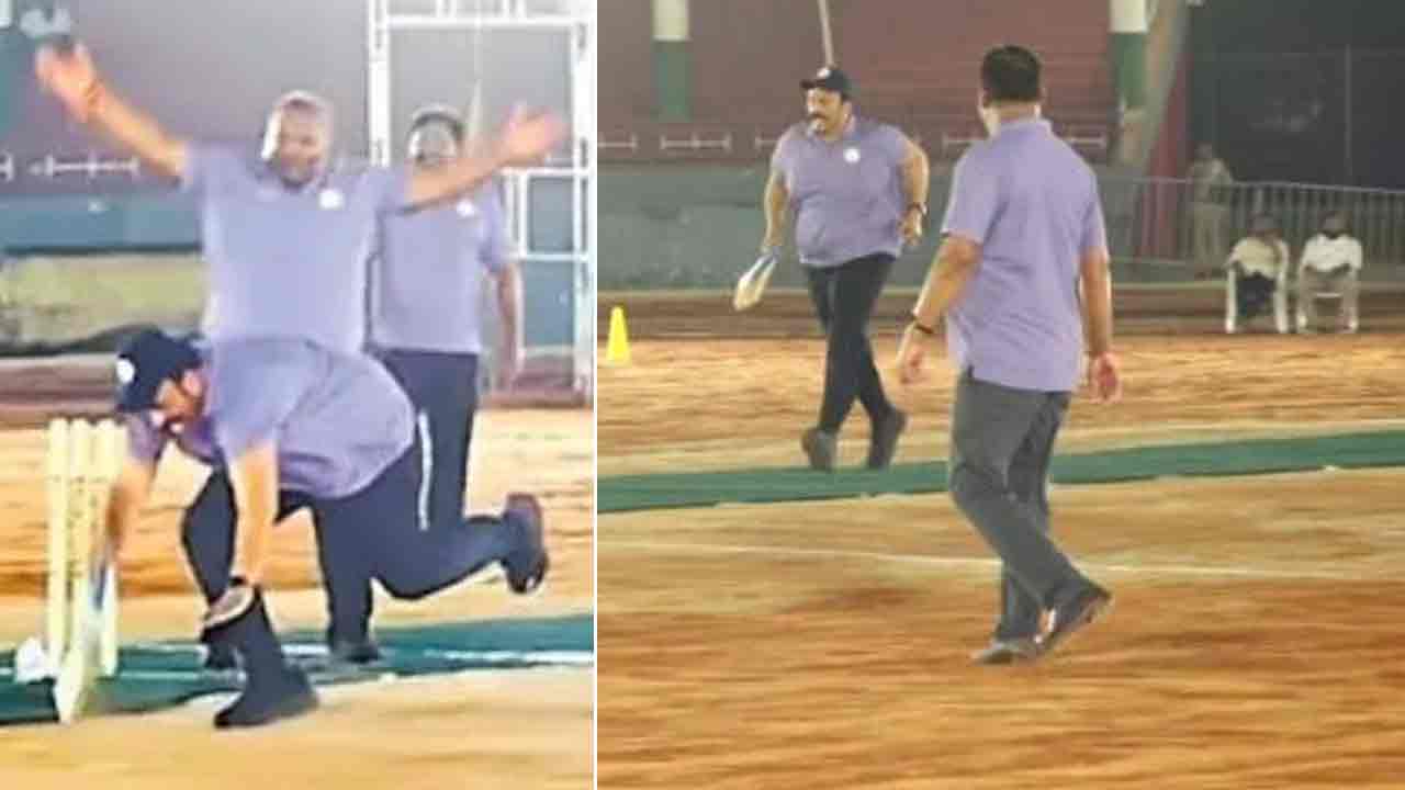 Raghurama Krishna Raju | క్రికెట్ ఆడుతుండగా ఏపీ డిప్యూటీ స్పీకర్‌కు గాయం.. చికిత్స కోసం హైదరాబాద్‌కు!