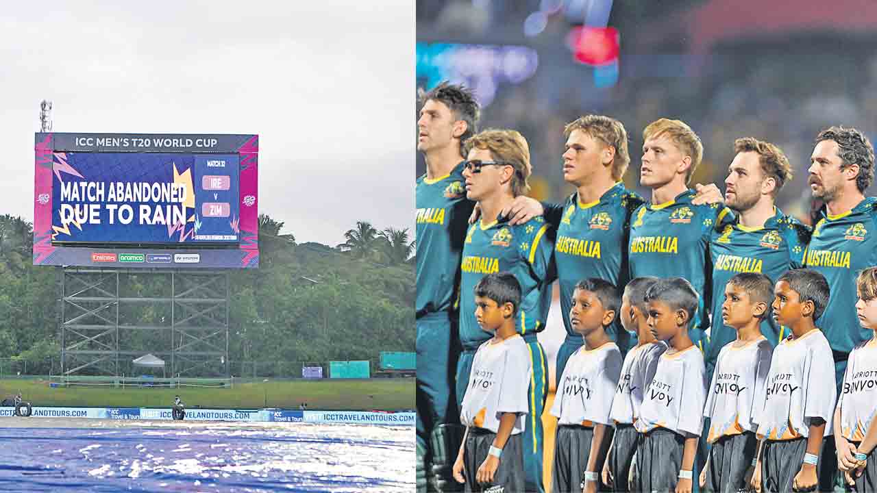 ఆసీస్‌ ఔట్‌.. సూపర్‌-8లో జింబాబ్వే.. ఐర్లాండ్‌తో మ్యాచ్‌ వర్షార్పణం