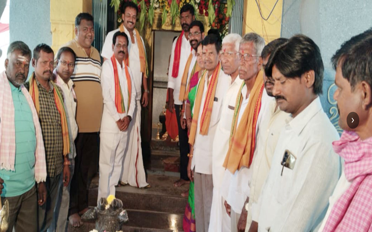 పడమటిపల్లిలో భవానీ రామలింగేశ్వర స్వామి వార్షికోత్స‌వం