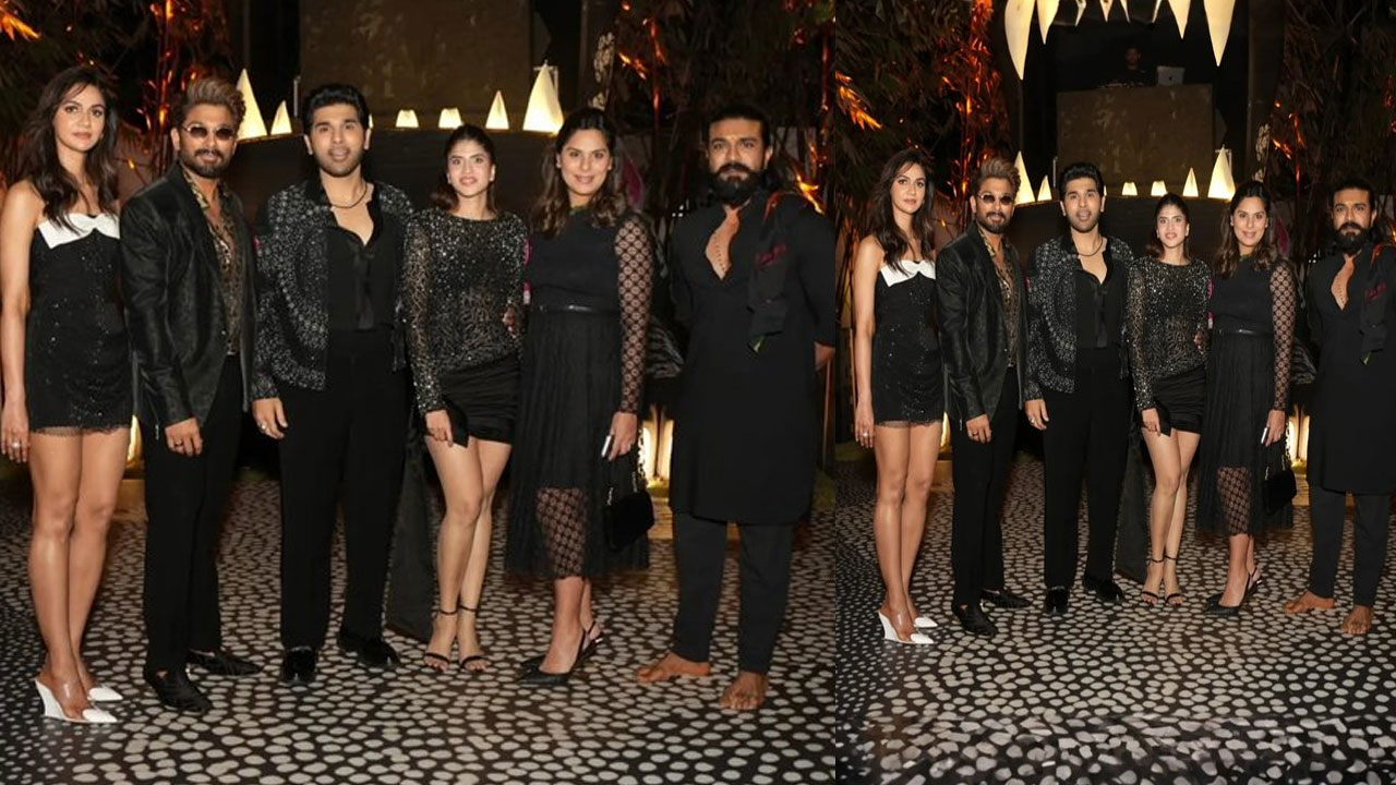 Allu Sirish | అల్లూ వారింట పెళ్లి సంద‌డి .. తెగ వైర‌ల్ అవుతున్న‌ ప్రీ వెడ్డింగ్ పార్టీ గ్రూప్ పిక్