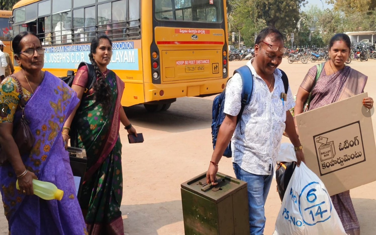 మున్సిపల్ పోలింగ్‌కు సర్వం సిద్ధం : ఆర్డీఓ సూర్యనారాయణ