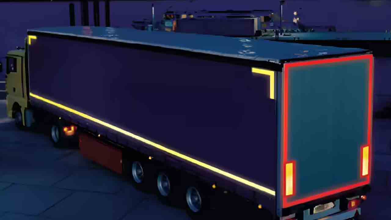 రవాణా వాహనాలకు రిఫ్లెక్టివ్‌ టేపులు.. 80 నుంచి 2,900 దాకా వసూలు