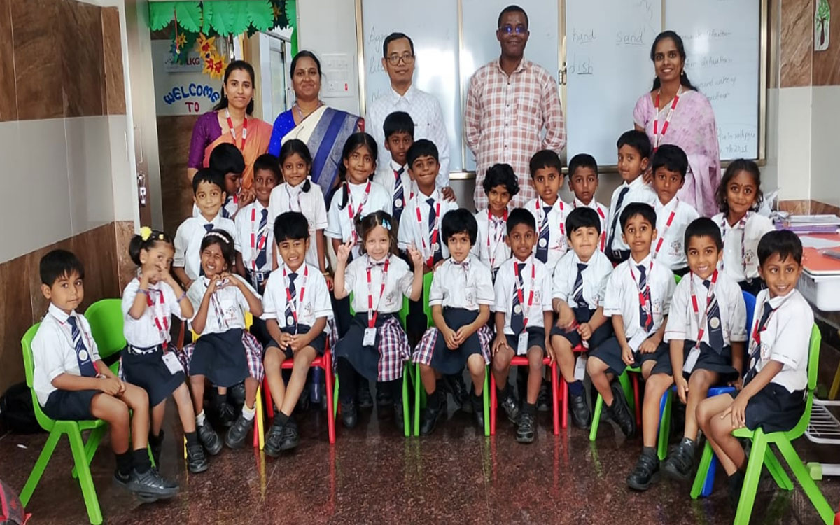 గ్లోబల్‌ విద్యా మార్పిడికి వేదికగా బీబీనగర్‌ రాక్‌వుడ్స్‌ పాఠశాల