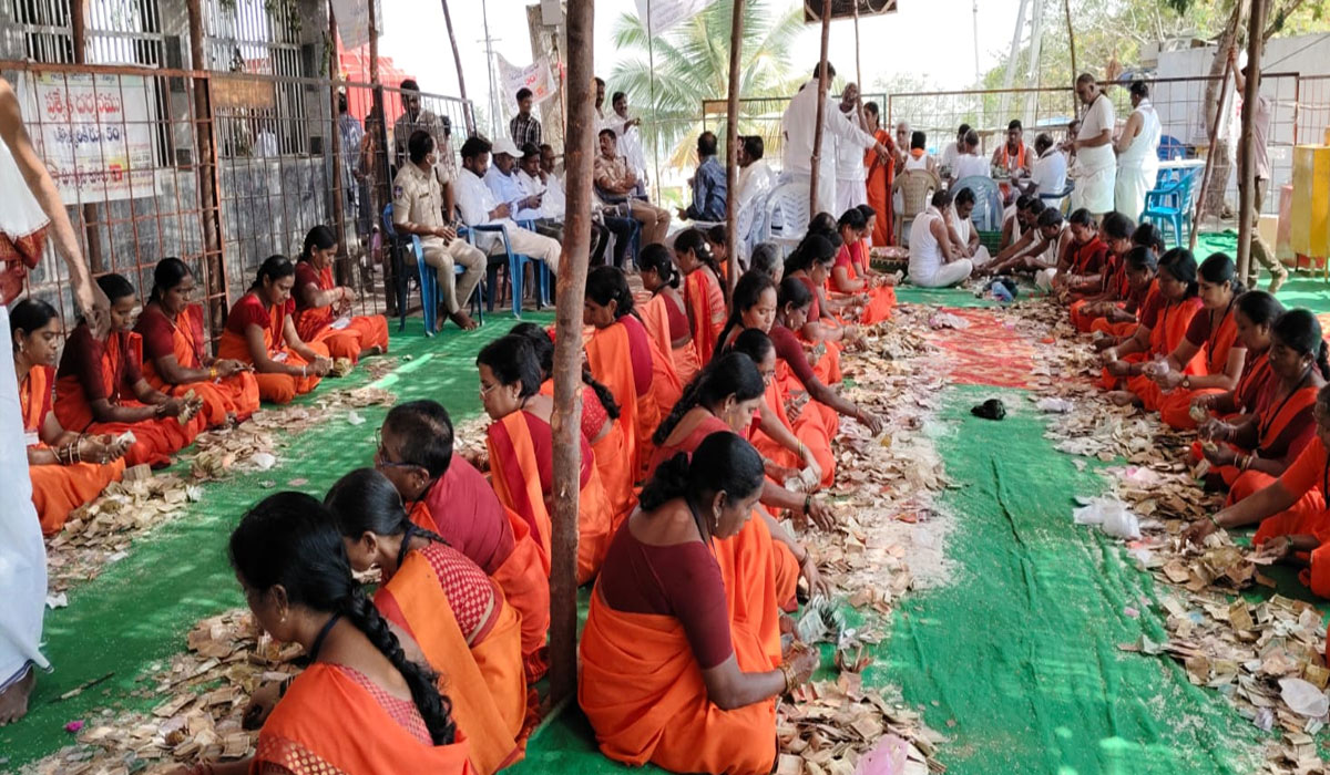 Sarangapur | శ్రీలక్ష్మి నరసింహస్వామి జాతర ఆదాయం లెక్కింపు