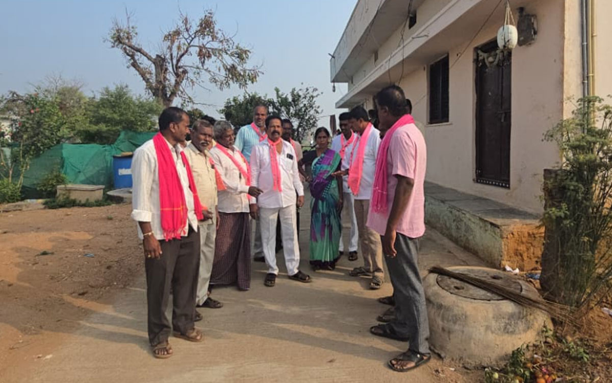 BRS : గెలిపే లక్ష్యంగా దూసుకుపోతున్న కొయ్యడ శేఖర్ గౌడ్