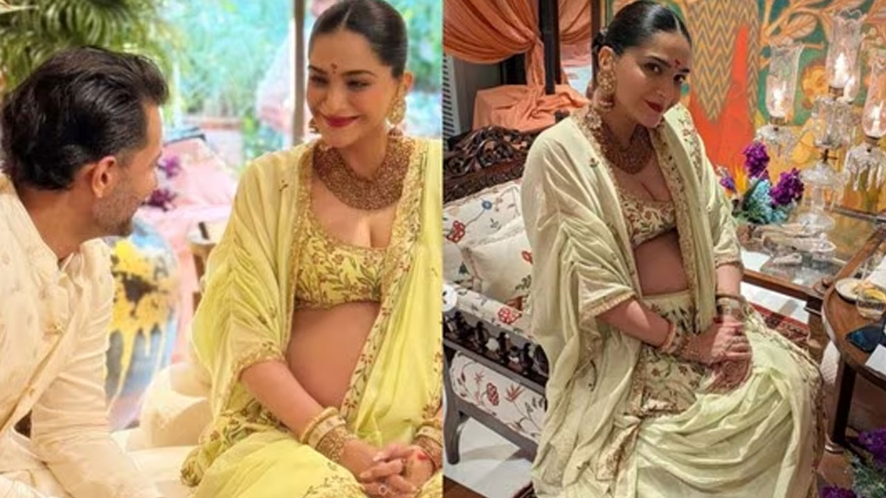 Sonam Kapoor | రెండో బిడ్డకు స్వాగతం పలుకుతున్న సోనమ్ కపూర్ .. అట్టహాసంగా సీమంతం వేడుక