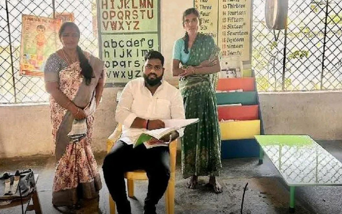 అర్హులు అంగ‌న్‌వాడీ సేవలు వినియోగించుకోవాలి : సర్పంచ్ నరేశ్‌