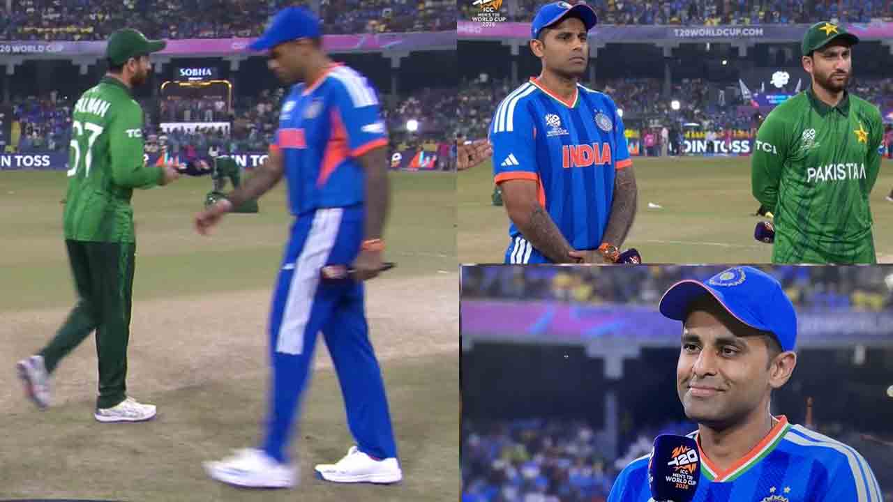 IND vs PAK | టాస్ పడింది.. కానీ, షేక్ హ్యాండ్ లేదు..!