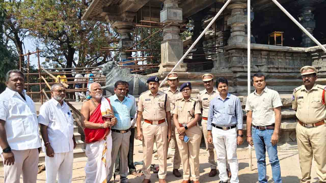 Maha Shivaratri | రేపటి నుంచి వేయిస్తంభాల గుడిలో మహాశివరాత్రి బ్రహ్మోత్సవాలు.. ఏర్పాట్లు పూర్తి చేసిన అధికారులు..! 