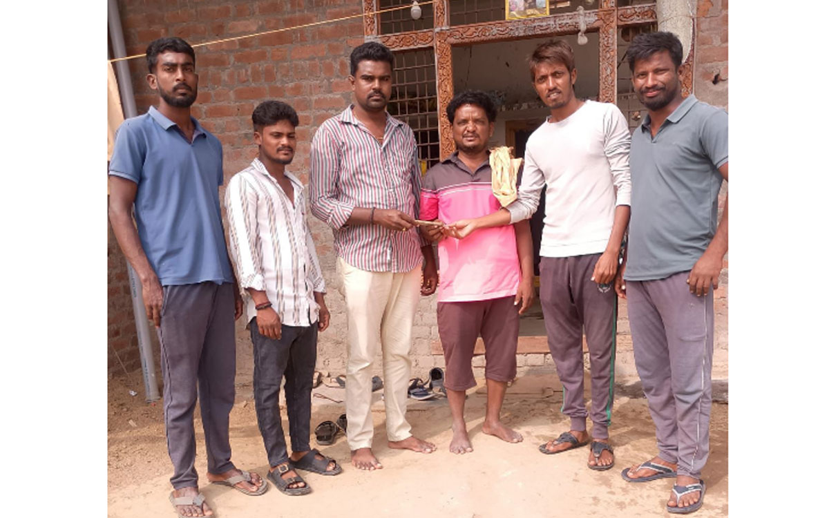 TR Foundation : మృతుడి కుటుంబానికి టీఆర్ ఫౌండేషన్ ఆర్థిక సాయం