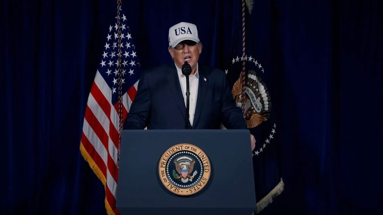 Iran: 7 మిస్సైళ్ల‌తో ఖ‌మేనీ నివాసంపై దాడి.. సైనిక ఆప‌రేష‌న్‌పై ట్రంప్ వీడియో సందేశం