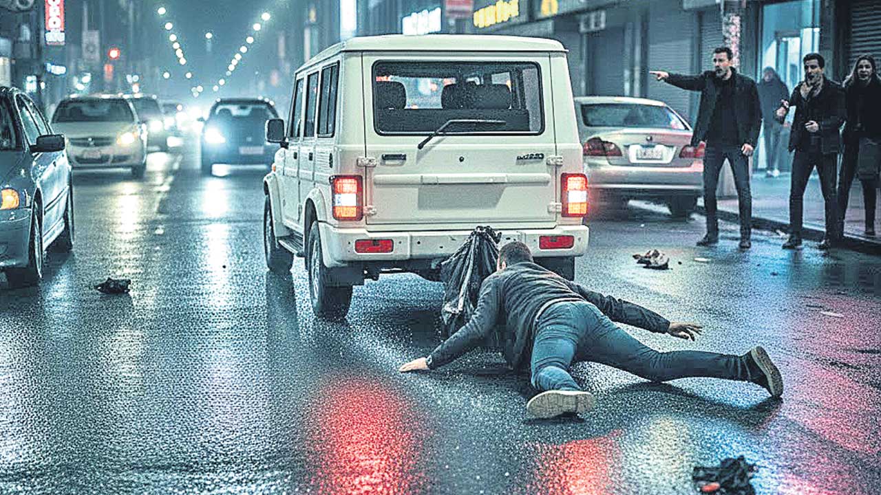 వాహనంతో ఢీకొట్టి.. 200 మీటర్లు ఈడ్చుకెళ్లి..