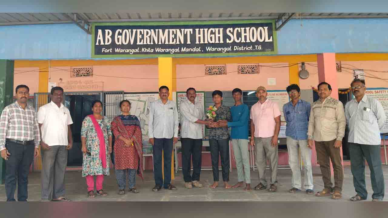 Khila Warangal | రాష్ట్ర స్థాయి క్రీడా పోటీలకు ఎంపికైన ఖిలా వరంగల్ విద్యార్థి